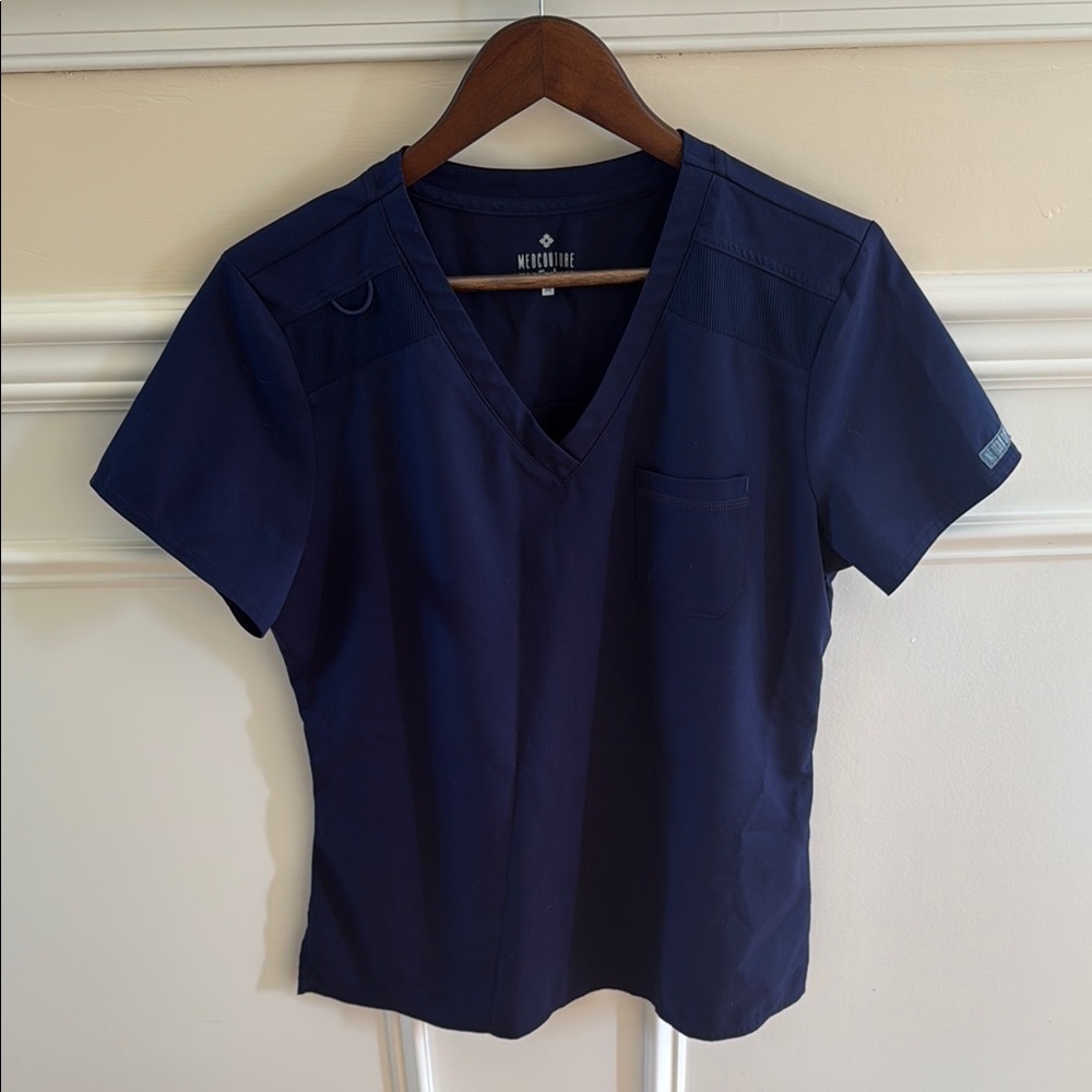 Med Couture Women's Navy Top